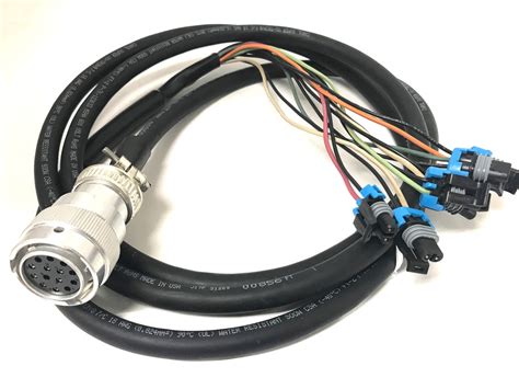 case skid steer electrical connector|bobcat skid steer harness.